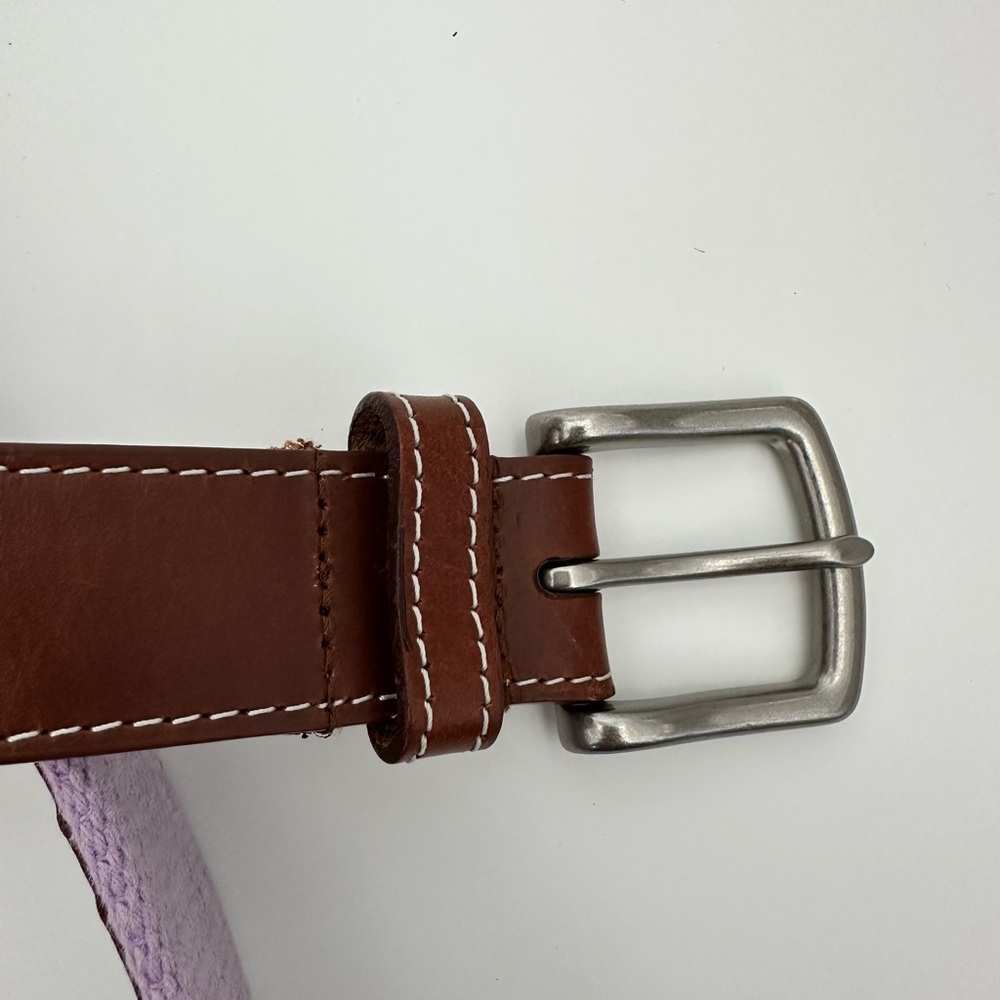 PETER MILLAR- Woven/Embroidered Golf Belt-40- with multiple colors M in purple - Picture 6 of 10